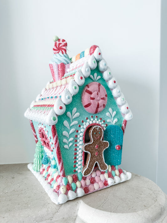 LED LIGHTED COOKIE HOUSE