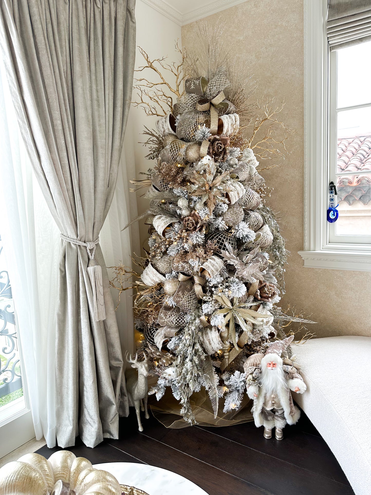 Champagne Christmas Tree
