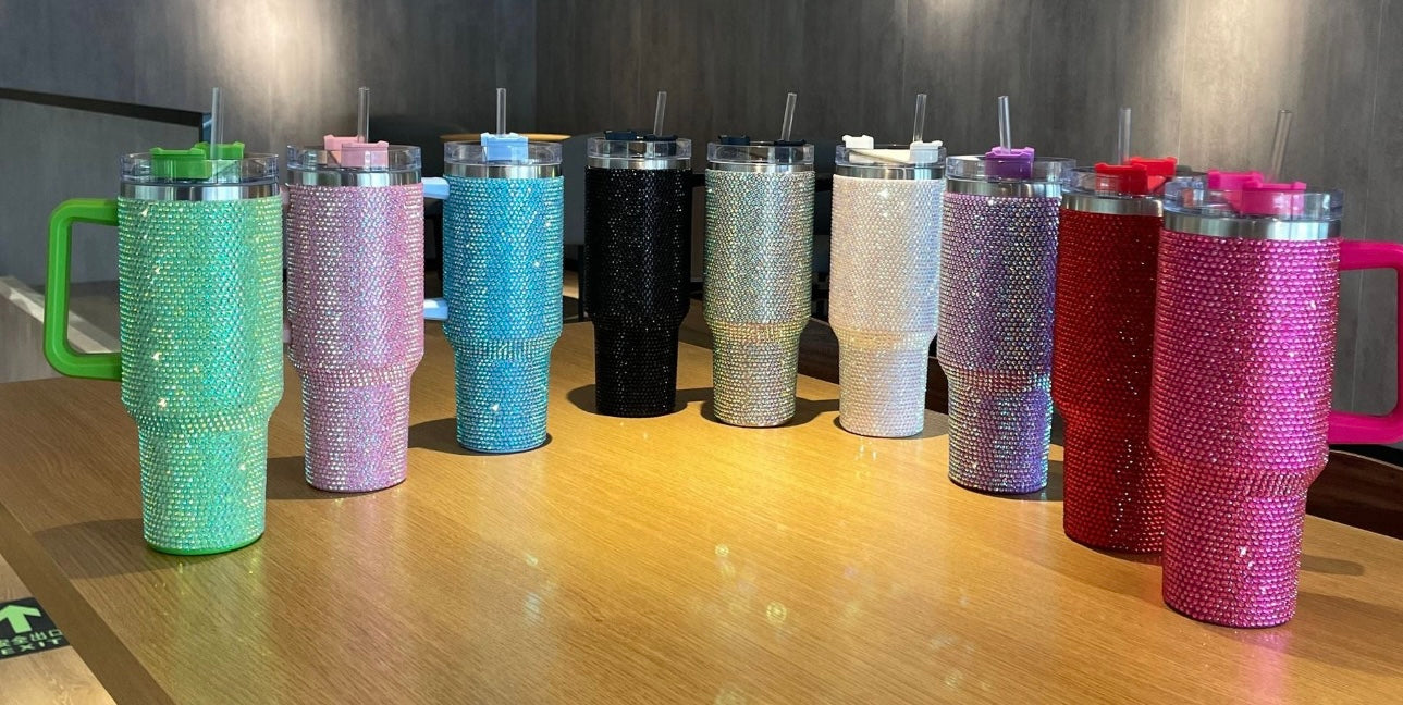 Diamond Stanley Cup Stainless Steel Insulation 40oz