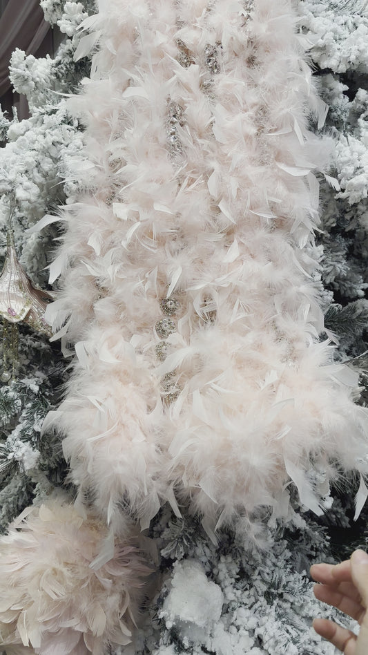 Rhinestone Peacock Tree Attachement