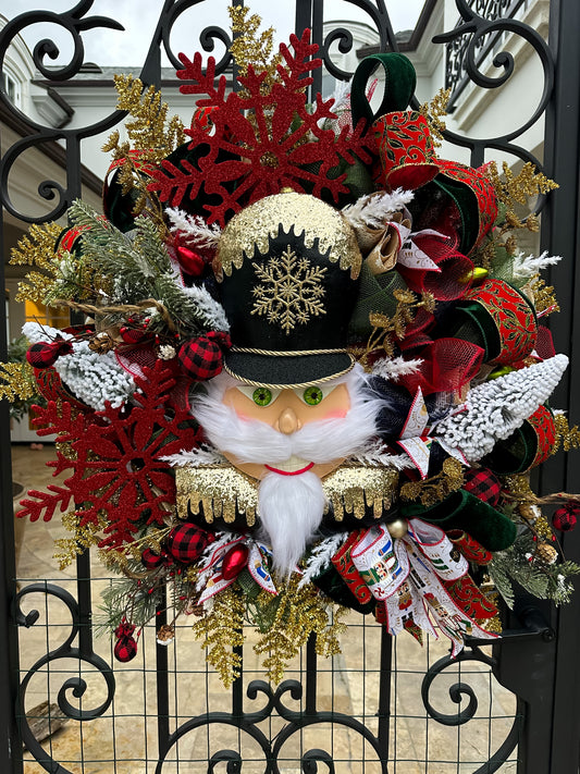 Nutcracker Wreath