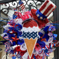 Fourth of July Wreath