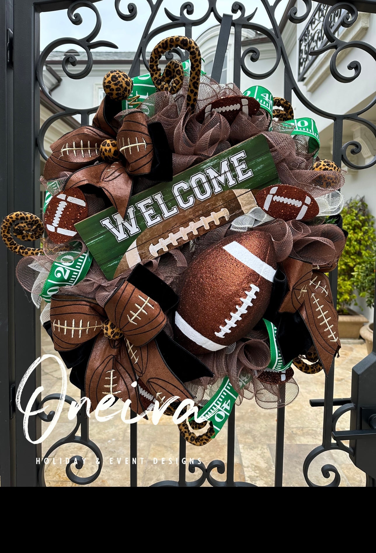 Football Wreath