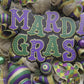 Mardi Gras Wreath